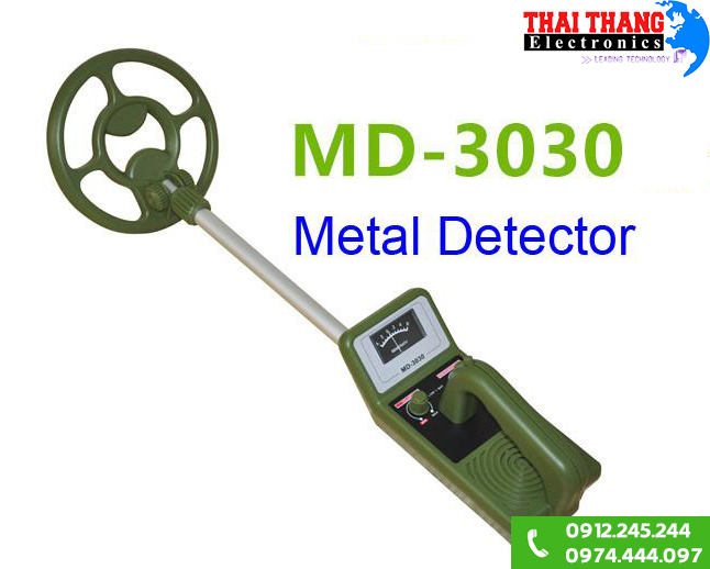 Máy dò kim loại dưới lòng đất MD 3030
