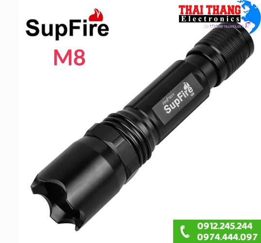 Đèn pin chống nước Supfire M8 IP67