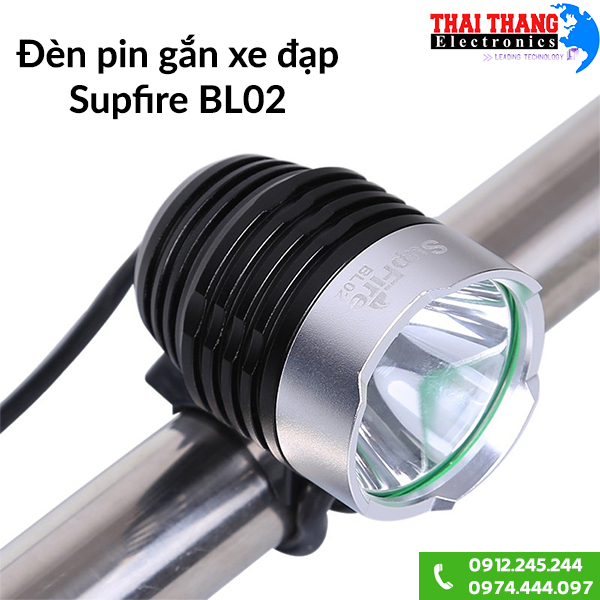 Đèn pin đội đầu gắn xe đạp Supfire BL02