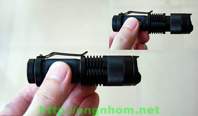 Đèn pin led zoom K2