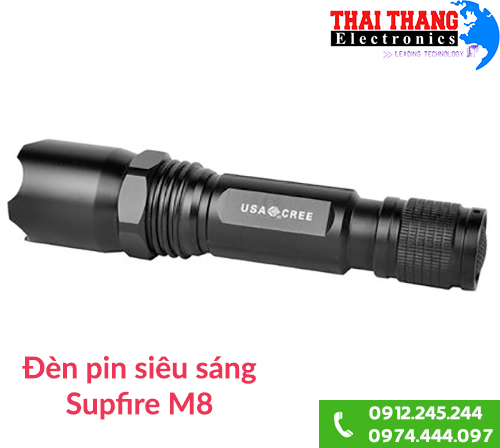 Đèn pin chống nước Supfire M8 IP67
