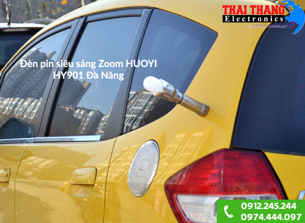Đèn pin siêu sáng đa năng Zoom HUOYI HY901