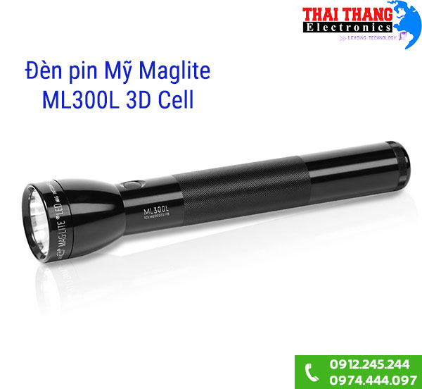 Đèn pin siêu sáng Maglite ML300L 3D Cell