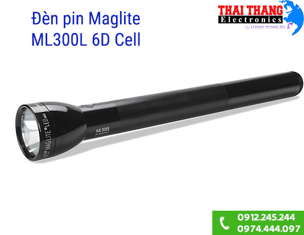 Đèn pin siêu sáng Maglite ML300L S6 6 pin đại
