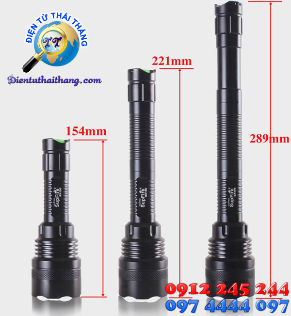 Đèn pin siêu sáng Supfire BX100
