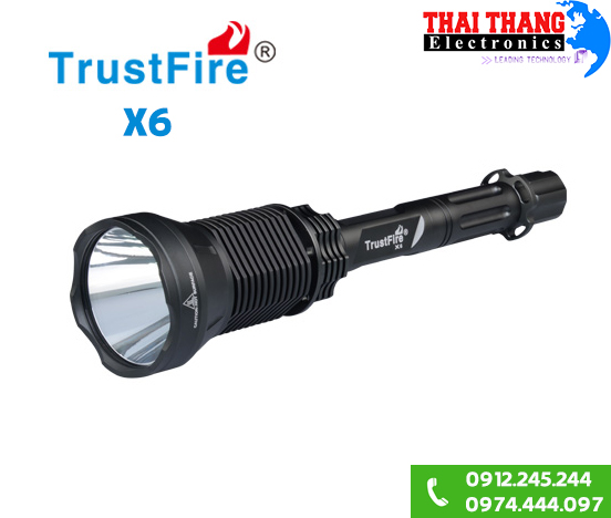 Đèn pin siêu sáng TrustFire TR-X6