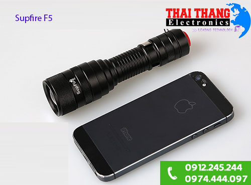 Đèn pin Supfire F5 siêu sáng giá rẻ