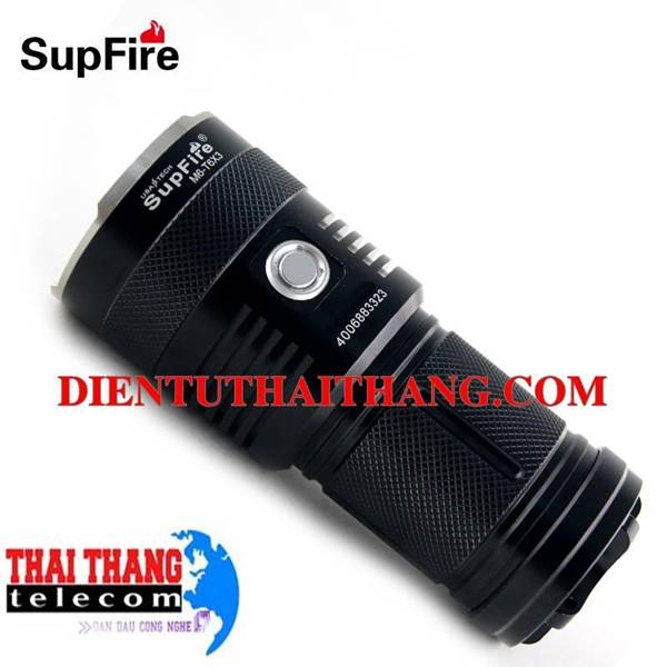ĐÈN PIN SUPFIRE M6-T6 CHIẾU XA CÔNG SUẤT CỰC LỚN