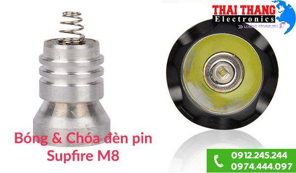 Đèn pin chống nước Supfire M8 IP67