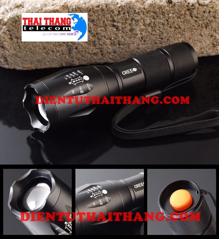 ĐÈN PIN ULTRAFIRE A100-T6 USA 1600 LUMEN