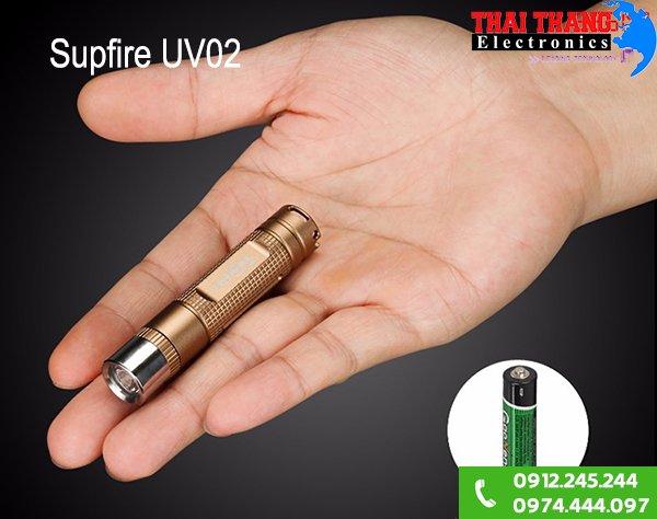 Đèn UV cực tím siêu nhỏ Supfire UV02