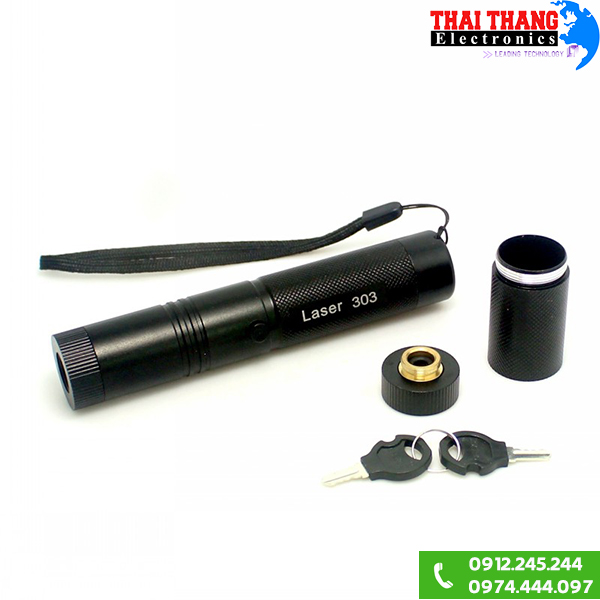 Đèn laser chiếu điểm 303 tia đỏ