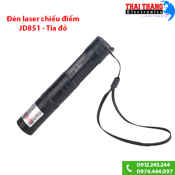 Đèn laser chiếu xa JD851 đỏ