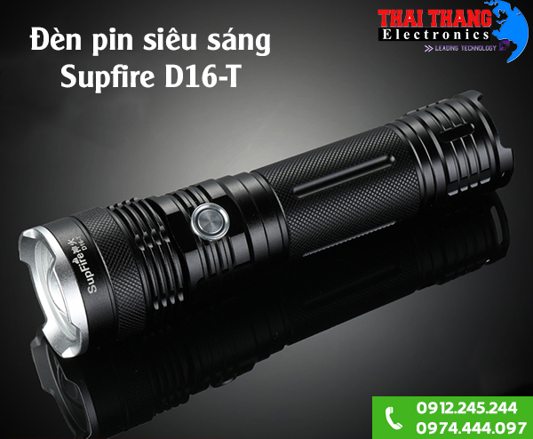 Đèn pin Supfire D16-T