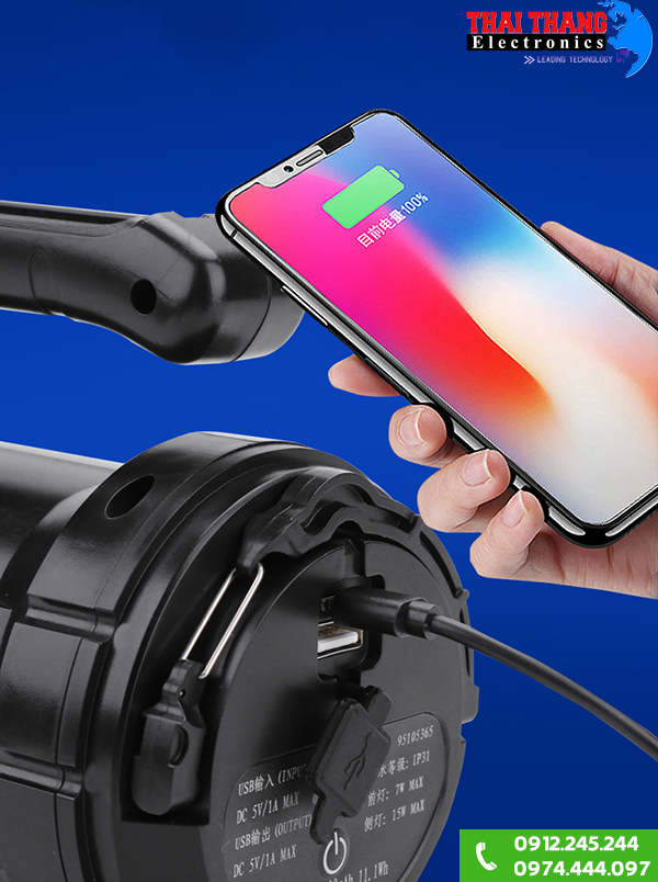 Đèn pin cứu hộ cứu nạn Supfire M9-E