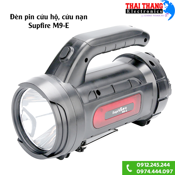 Đèn pin cứu hộ cứu nạn Supfire M9-E