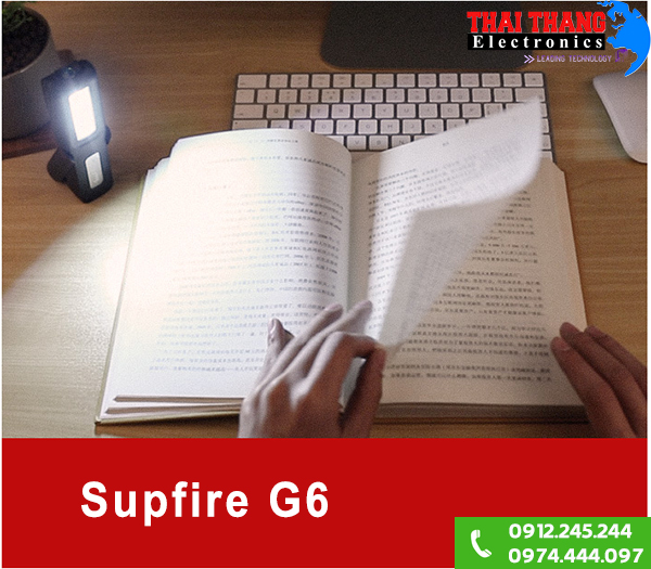 Đèn pin du lịch cầm tay Supfire G6