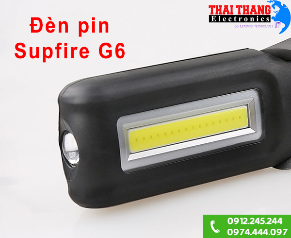 Đèn pin du lịch cầm tay Supfire G6