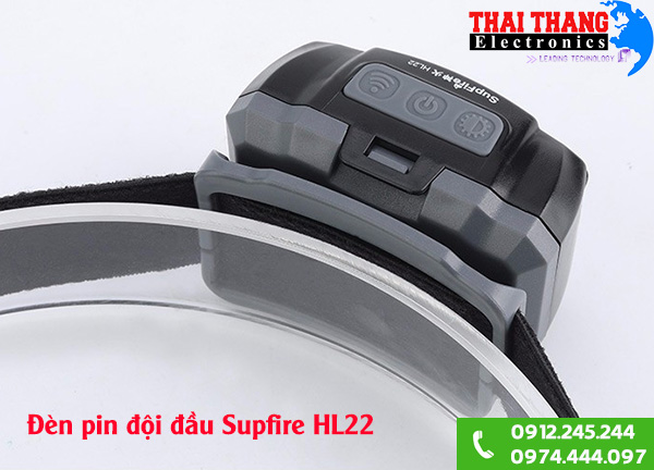 Đèn pin đội đầu siêu sáng Supfire HL22