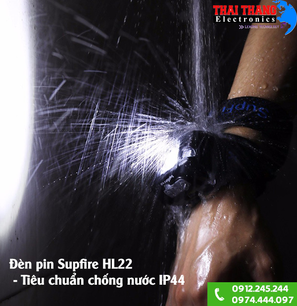 Đèn pin đội đầu siêu sáng Supfire HL22