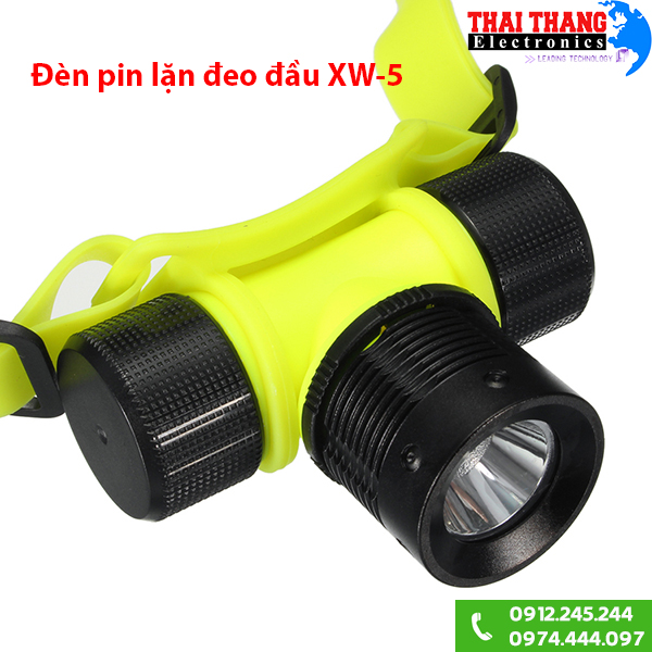 Thông số đèn pin lặn đeo đầu XW-5