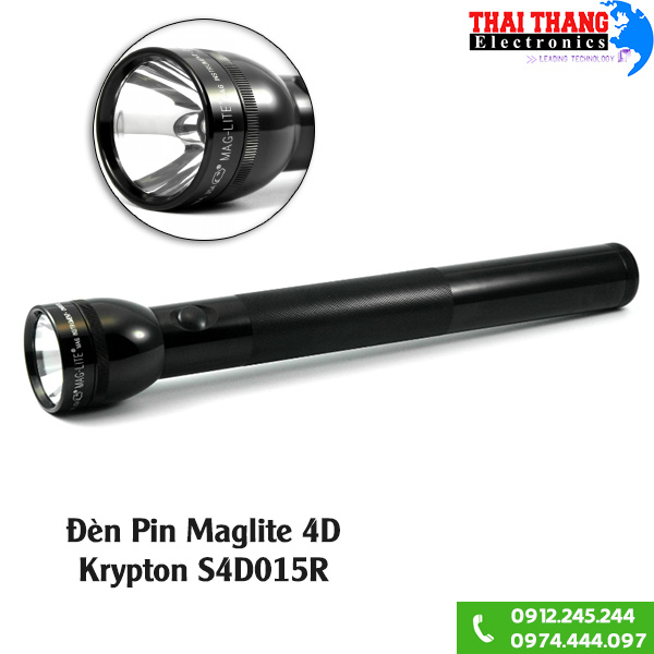 Đèn pin Maglite S4D015R Krypton 4D Cell