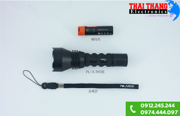 Đèn pin chuyên dụng Hàn Quốc Led 10W PL-X