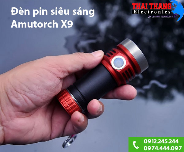 Đèn pin siêu sáng Amutorch X9 XML-L2