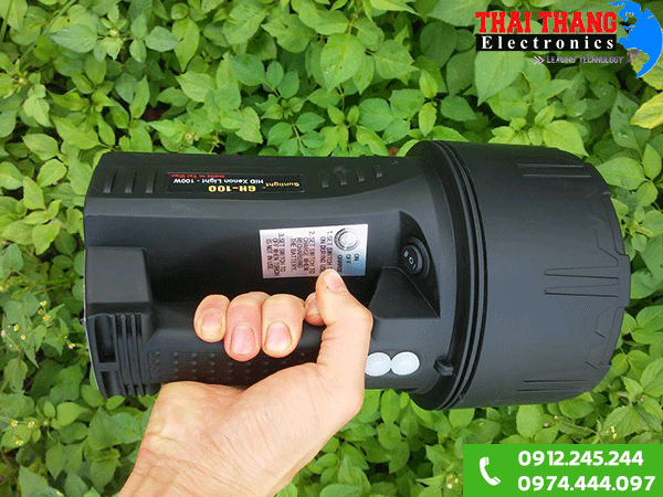 Đèn pin Xenon HID siêu sáng 100W GH100