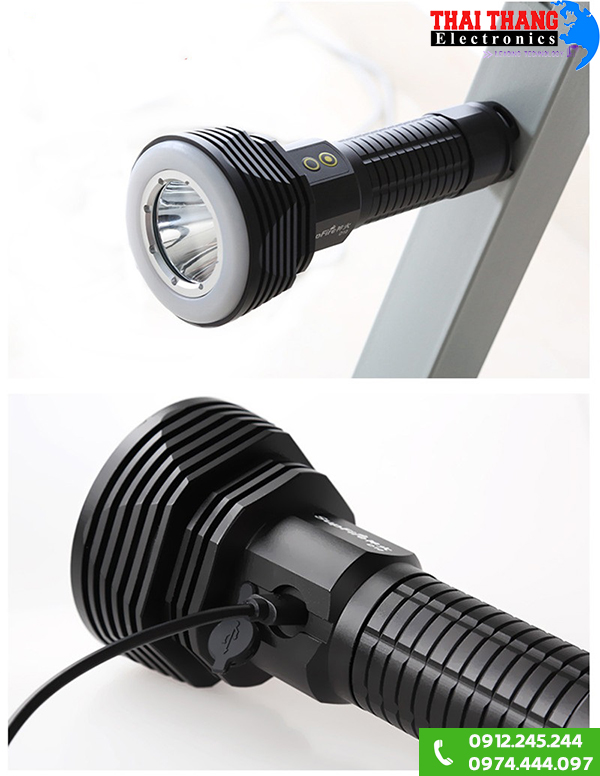 Đèn pin siêu sáng chống nước Supfire D10