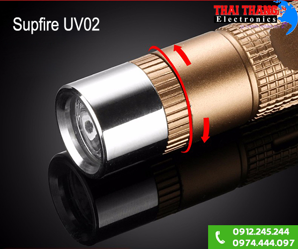 Đèn UV cực tím siêu nhỏ Supfire UV02