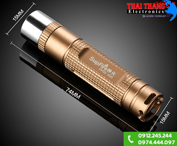 Đèn UV cực tím siêu nhỏ Supfire UV02