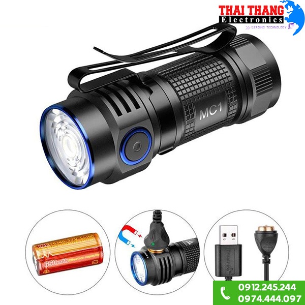 Đèn pin siêu sáng mini MC1 1000 lumens