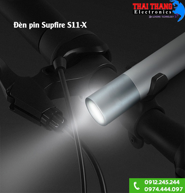 Đèn pin mini siêu sáng Supfire S11-X