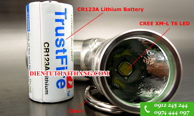 Bộ sản phẩm TrustFire Mini-01