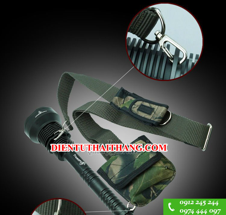 Đèn pin TrustFire X7 và phụ kiện