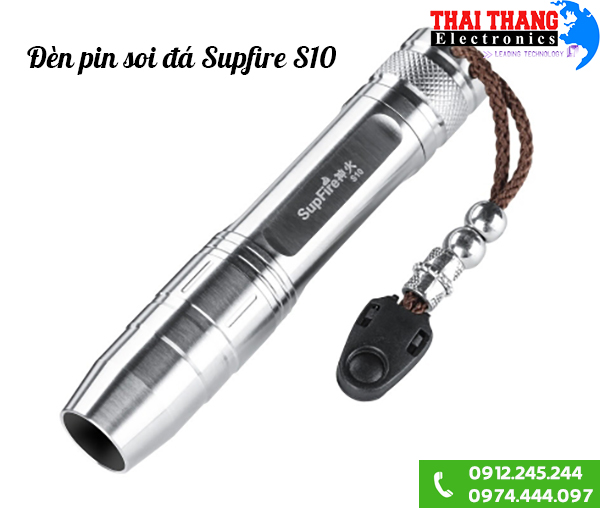 Đèn soi đá quý 3 trong một Supfire S10