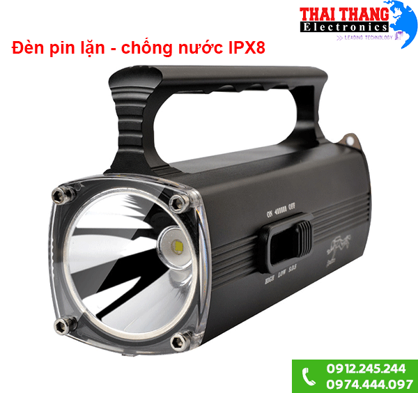 Đèn pin lặn Smiling Shark F839