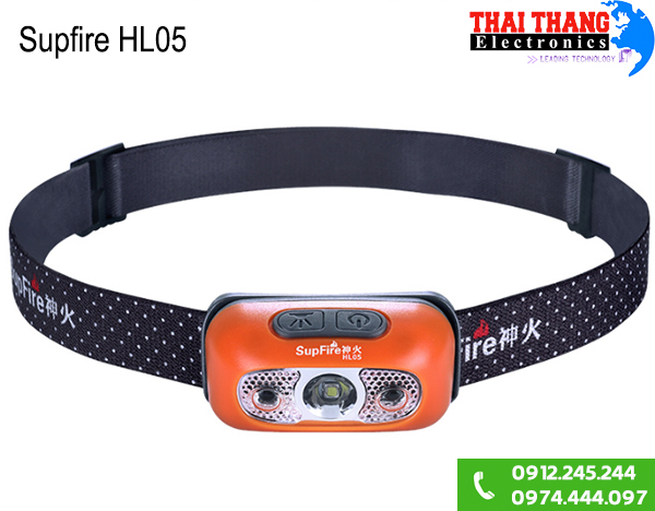 Đèn pín đội đầu siêu sáng Supfire HL05