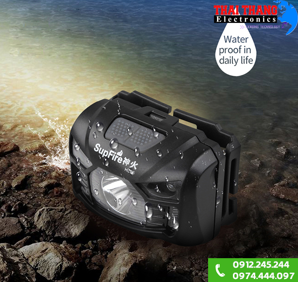 Đèn pin đội đầu Supfire HL06