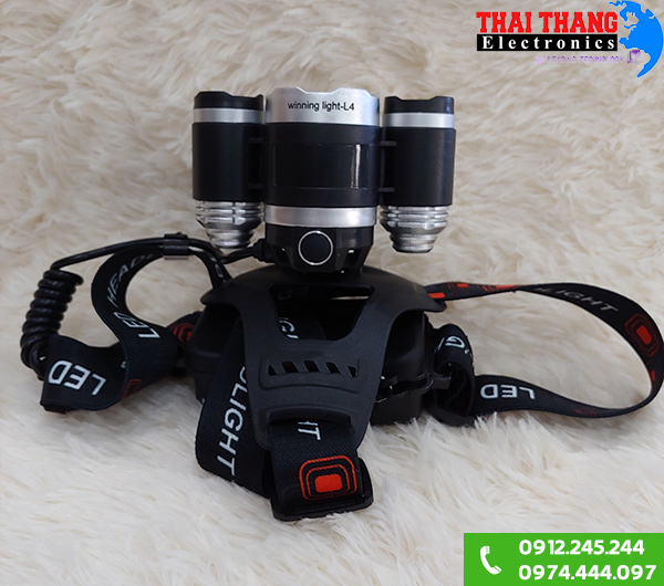 Đèn pin đội đầu 3 bóng Winning Light L4
