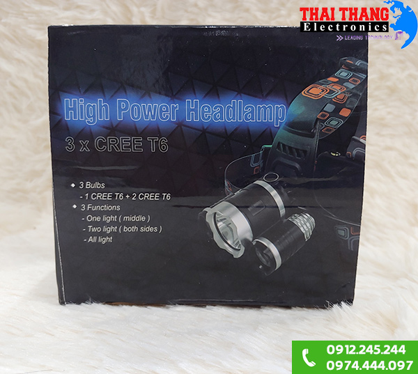 Đèn pin đội đầu 3 bóng Winning Light L4
