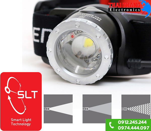 Đèn pin đội đầu Lenser H8R 600 lumens
