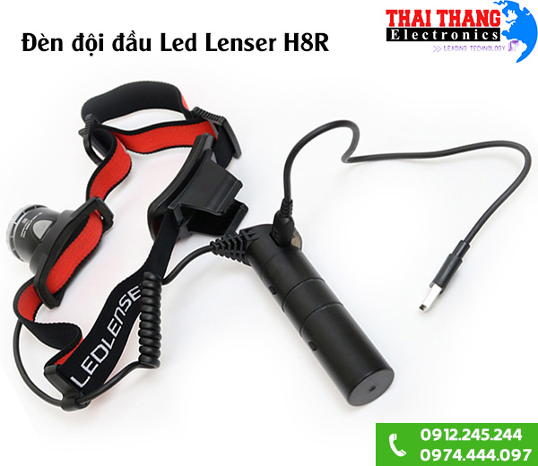Đèn pin đội đầu Lenser H8R 600 lumens