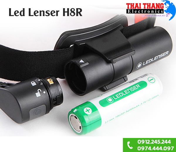 Đèn pin đội đầu Lenser H8R 600 lumens
