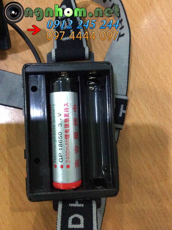 Đèn pin đội đầu siêu zoom Guipin GP-888