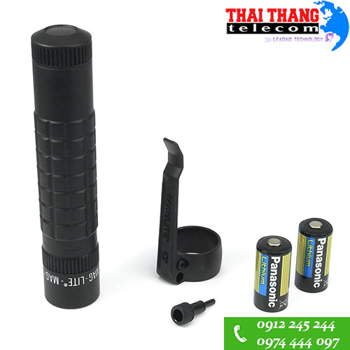 Đèn pin siêu sáng Maglite SG2LRE6Y Magtac Dạng vỉ đen