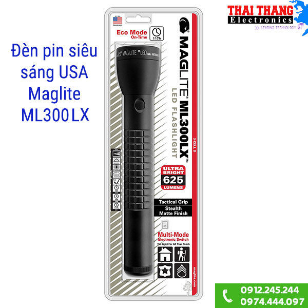 Đèn pin chống nước Maglite ML300LX 3D Cell