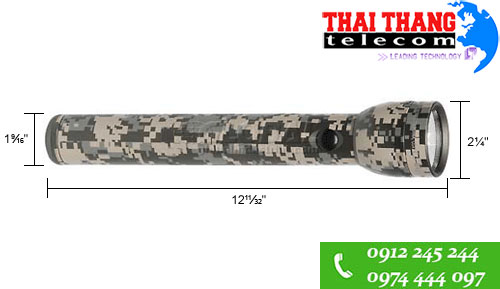 Đèn pin maglite 3d cell st3dmr6 rằn ri camo quân đội