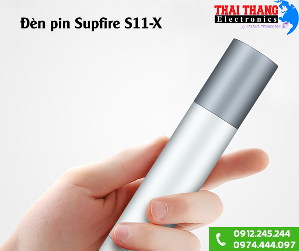 Đèn pin mini siêu sáng Supfire S11-X